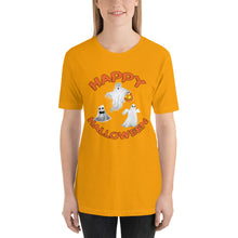 Happy Halloween Ghosts Short-Sleeve Unisex T-Shirt