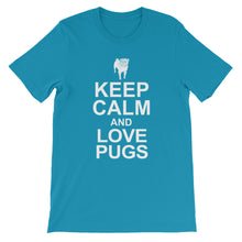 Keep Calm and Love Pugs t-shirt