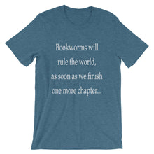 Bookworms will rule the world t-shirt