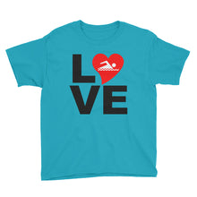 Love Swimming Youth Short Sleeve T-Shirt