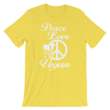 Peace Love Vegan t-shirt
