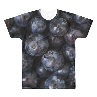 Blueberries Sublimation men’s crewneck t-shirt