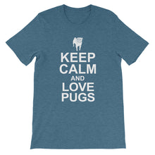 Keep Calm and Love Pugs t-shirt