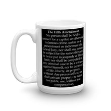 Fifth Amendment Mug