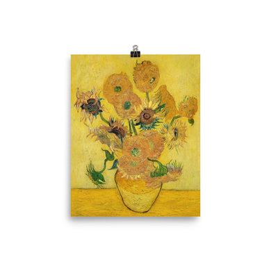 Sunflowers poster