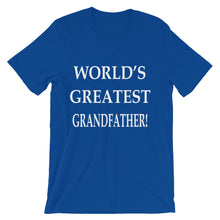 World's Greatest Grandfather t-shirt