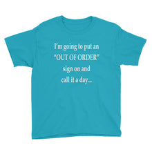 Out of Order Youth Short Sleeve T-Shirt