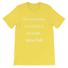 The enemy of creativity t-shirt
