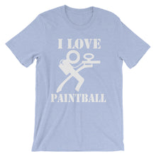 I Love Paintball t-shirt