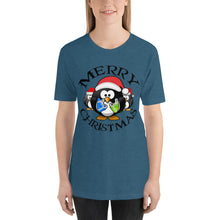 Merry Christmas Penguins Short-Sleeve Unisex T-Shirt
