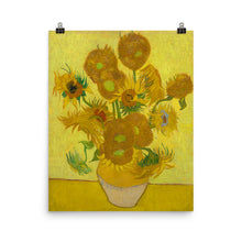 Van Gogh Sunflowers poster