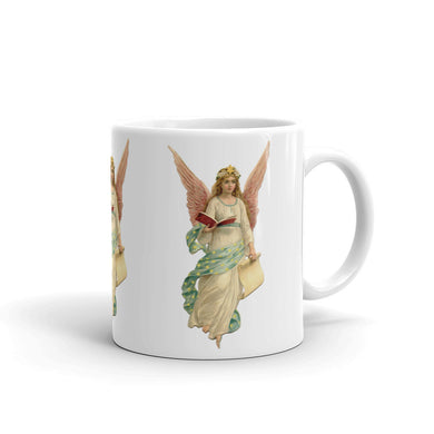 Vintage Christmas Angel Mug