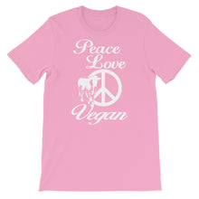 Peace Love Vegan t-shirt