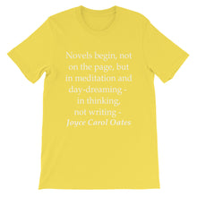 Novels begin t-shirt
