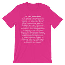 Sixth Amendment t-shirt