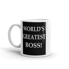 World's Greatest Boss Mug