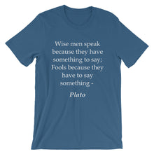 Wise men speak t-shirt