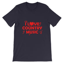 I Love Country Music t-shirt