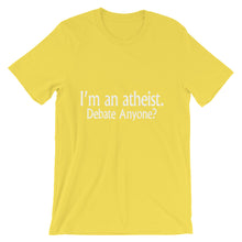 Atheist Debate t-shirt