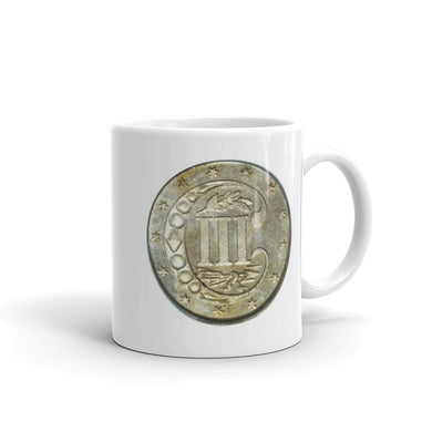 Three Cent Silver Mug