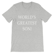 World's Greatest Son t-shirt