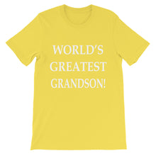World's Greatest Grandson t-shirt