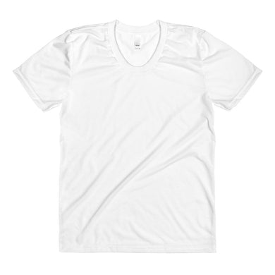 White women’s crew neck t-shirt