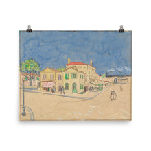 Yellow House Van Gogh poster