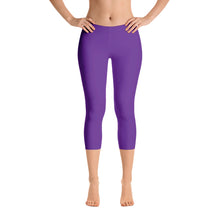 Purple Capri Leggings