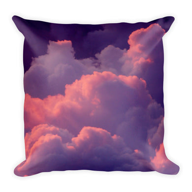 Purple Clouds Pillow