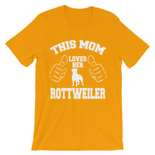 This Mom Loves Her Rottweiler t-shirt