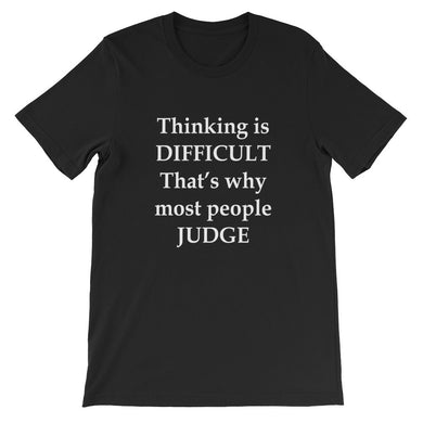Thinking is difficult