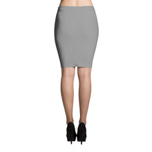Gray Pencil Skirt