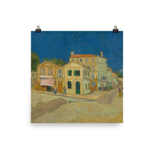 Van Gogh Yellow House poster