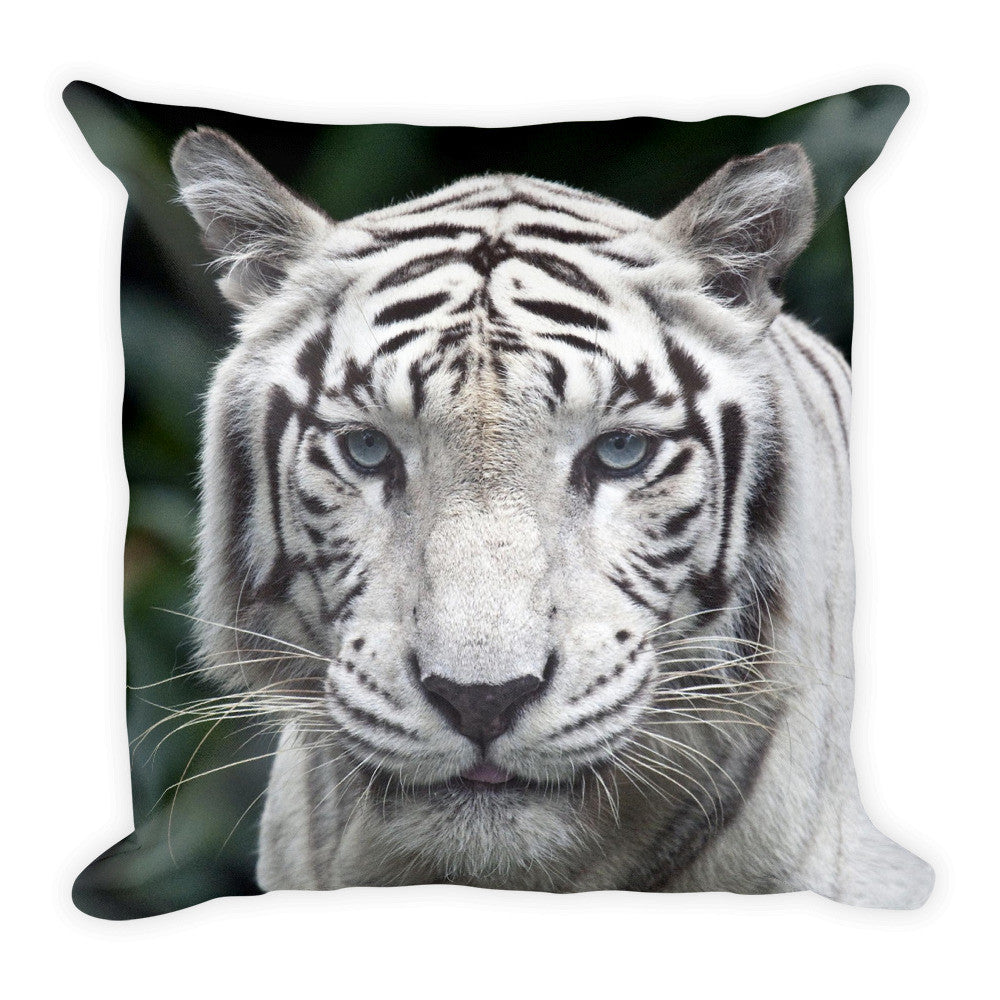 White Tiger Pillow