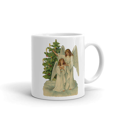 Vintage Christmas Angel Mug