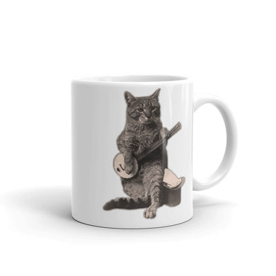 Banjo Cat Mug