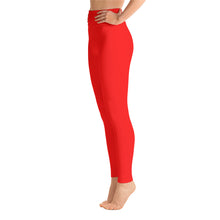 Red Yoga Leggings