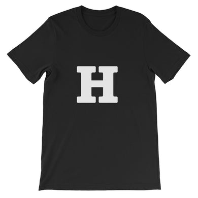 H Short-Sleeve Unisex T-Shirt
