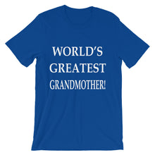 World's Greatest Grandmother t-shirt