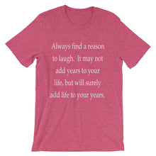 Life to your years t-shirt