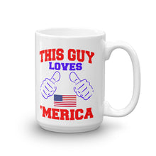 This Guy Loves 'Merica Mug