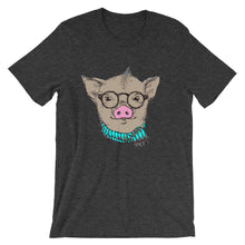 Hipster Pig Short-Sleeve Unisex T-Shirt