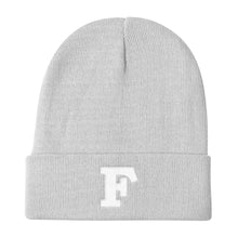 F Knit Beanie