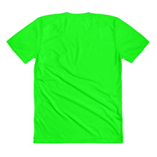 Green women’s crew neck t-shirt