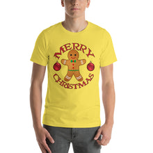 Merry Christmas Gingerbread Man Short-Sleeve Unisex T-Shirt