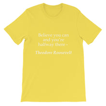Believe you can t-shirt
